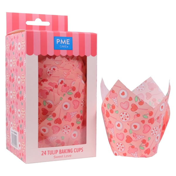 Tulip Cupcake Case - Sweet Love